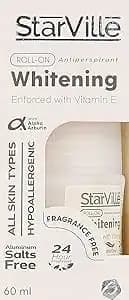 Starville roll on whitening Fragrance Free 